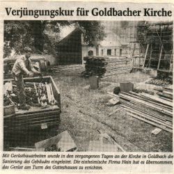 Turmgeruest Goldbach 1992